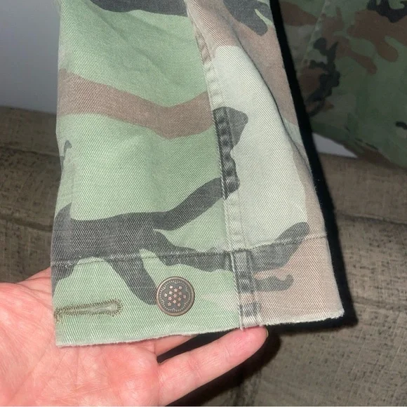 Polo Ralph Lauren Camo Military Over Shirt U.S.-R.L. Jacket Camouflage ( L ) - Picture 6 of 12